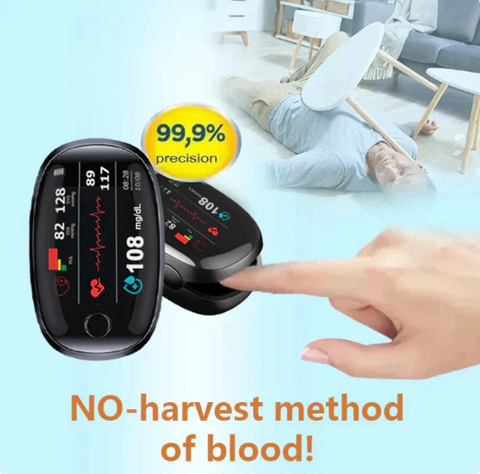 Final 3 Hours: 50%  Non-Invasive Blood Glucose Meter[ 99.9%Accuracy]TGA Approved